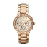 Image of DKNY Ladies Rose Gold Watch NY8080
