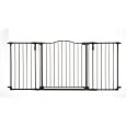 North States Supergate Deluxe Décor Metal Gate, Brown