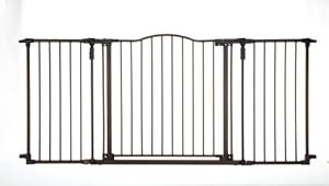 Supergate Deluxe Décor Metal Gate, Espresso Supergate Deluxe Décor Metal Gate, Espresso