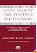 Mental Disability Law, Evidence and Testimony: A Comprehensive Reference Manual for Lawyers, Judges and Mental Disability Professionals