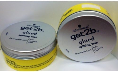 Schwarzkopf GOT2B Glued Spiking Wax 75 ml - Pack of 1 by Schwartzkopf Ltd
