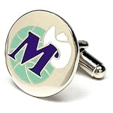 Dallas Mavericks NBA Logo'd Executive Cufflinks w/Jewelry Box by Cuff Links