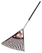 Ames True Temper True Temper Clog-Free 30-Inch Poly Leaf Rake with 48-Inch Handle #1906500