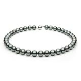 41pNZdHD9SL. SL160  Silver Grey Tahitian Necklace   10 11mm, 16 Inches, AA+ Quality