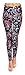 VIV Collection One Size Fashion Print Leggings, Dragon Tail Paisley