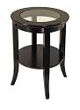 Winsome Wood Round End Table, Espresso