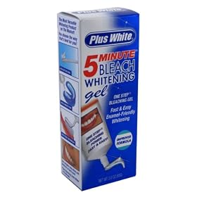 PLUS+WHITE 5-MINUTE BLEACH WHITENING GEL 3oz IMPROVED 89 ml