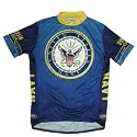 Primal Wear Men's US Navy Military Short Sleeve Cycling Jersey - USN6JER