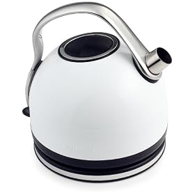 Prestige Deco Cordless Dome Kettle, White, 1.5 Litre