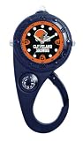 NFL Kids' BN0076 Cleveland Browns All Star Black Clip-On Watch