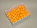 72 Tischtennisbälle 38mm ohne Aufdruck orange