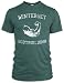 Vintage Distressed Winterset Bodybuilding Tri-Blend T-Shirt, Evergreen, M