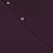 Amazon Brand – Pinzon Signature Cotton Heavyweight Velvet Flannel Duvet Set - Full or Queen, Aubergine