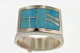 Sleeping Beauty Turquoise Inlay Ring
