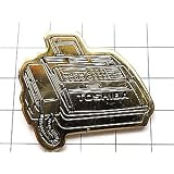 限定レア美品ピンズ◆東芝の金色ファックス機ピンバッジフランス