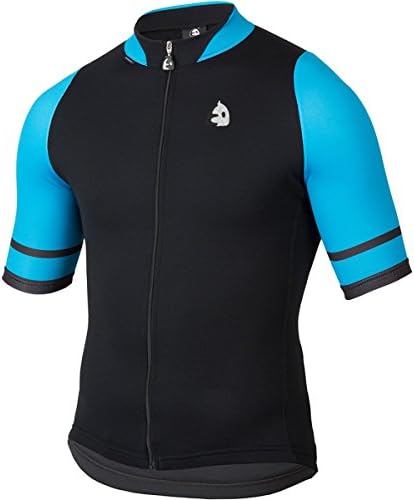 Etxeondo Konbi Jersey - Short-Sleeve - Men's Black/Blue, L - Men's