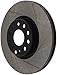 StopTech 126.33098SL Sport Slotted Brake Rotor; Front Left