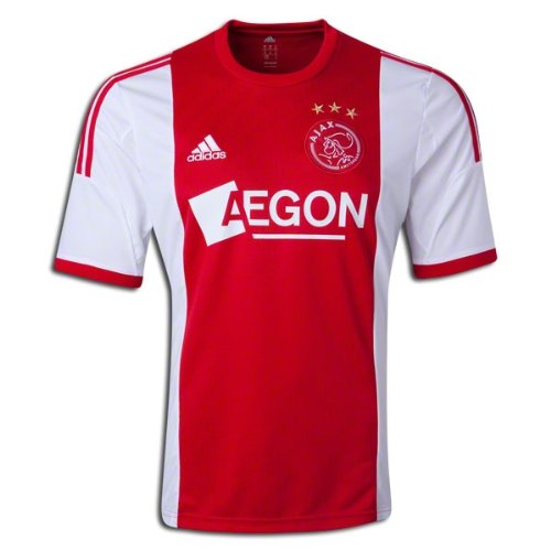 adidas Soccer Replica Jersey: adidas Ajax Home Replica Soccer Jersey 13/14