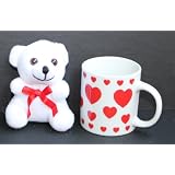Valentine'sEspressoMugandTeddyBearKeychain3''