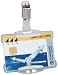 Durable Transparent Security Pass Holder Pack Of 25