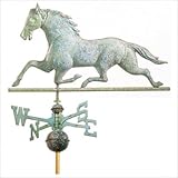 IMAGE OF Full Size Weathervane Horse Finish: Polished Copper