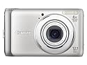 Canon PowerShot A3100 IS Digitalkamera (12 Megapixel, 4-fach opt. Zoom, 6,7 cm (2.7 Zoll) Display) silber