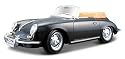Bburago 15622078 - Bijoux 1:24 Porsche 356B Cabriolet - sortiert