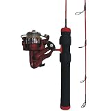 Ht Red Hot Ice Fishing Rod Combo