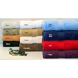 IMAGE OF Luxurious Egyptian Cotton 900 GSM Two Piece Bath Towel Set Color: Olive Green
