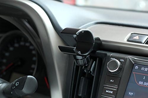 Kinbar®Air Vent Universal Smartphone Car Mount Holder Cradle for iPhone 6 6+ 5 5S 5C 4 4S Samsung Galaxy S5 S4 S3 Note 3 and other Smartphones(Black)