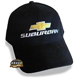 Chevy Suburban Hat Cap Black (Apparel Clothing) Chevrolet by Gregs Automotive LLC