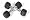 JFit Rubber Coated Hex Dumbbells - 5 lb. Pair