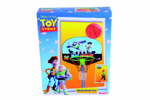 Simba 10 703 7821 -  Toy Story Basketball Set, Korb inklusive Ball, h&ouml;henverstellbar Preisvergleich