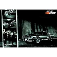 Easton Shelby GT 500 (Collage) Art Poster Print - 24x36