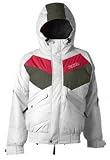 Nikita Down 4 Good Women's Snowboard Jacket - White / Grey