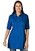 Woman Within Women's Plus Size Tunic Length Generous Fit Polo