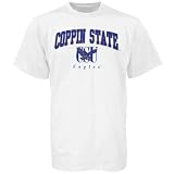 NCAA Coppin State Eagles Youth White Bare Essentials T-shirt
