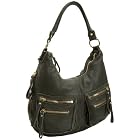 Linea Pelle Dylan Shoulder Bag Shoulder Bag With Zipper Gusset