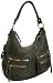 Linea Pelle Dylan Shoulder Bag,Olive,one size