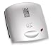 George Foreman 13631 Baby Grill with Sloped Grill Design, 2 Portions (Silver)