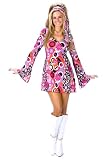 Sexy Feeling Groovy Hippie Costume - Womens M-L (8-14)