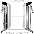BodyCraft Jones Cable Crossover Attachment with Twin 200-Pound Weight Stacks BodyCraft Jones Cable Crossover Attachment with Twin 200-Pound Weight Stacks