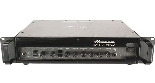Ampeg Pro Series SVT7PRO 1000 Watt Tube/Solid State Hybrid Class D Bass Amplifier Head