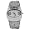 Geneva Platinum Croc Skin Stamped Fashion Women's Watch, Silver