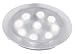 Paulmann 98797 Profi Einbauleuchten Set UpDownlight LED starr Transparent