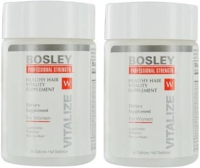Bosley Healthy Hair Vitality Supplement for Women, 60 Count