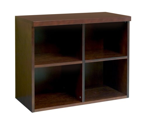 DaVinci Storage Unit Open Cupboard in Espresso