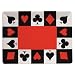 Card Night Plastic Party Platter - Casino Party Tableware
