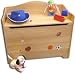 Natural Toy Box Bench