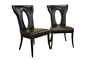 Baxton Studio Jacopo Set of 2 Dining Chair, Espresso Brown